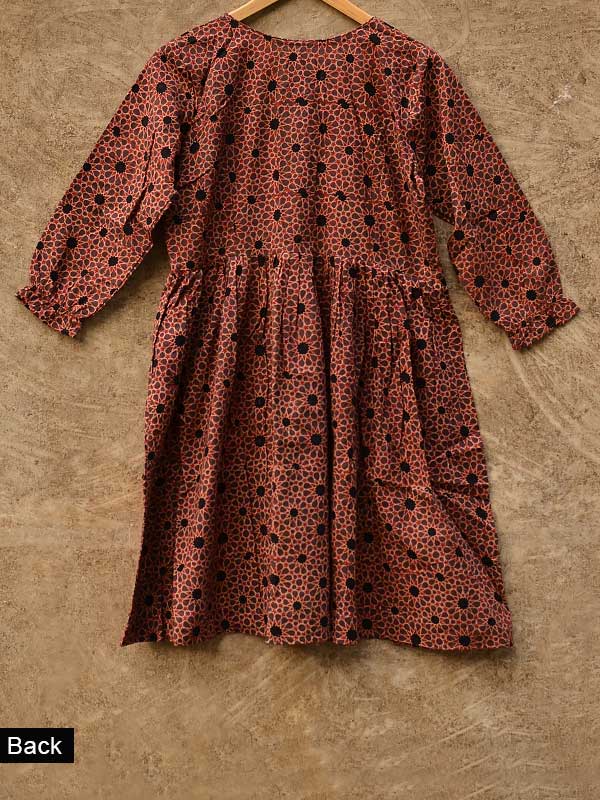 The little big girl ✼ Ajrakh dress ✼ B