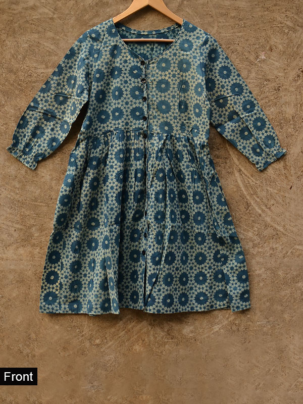 The little big girl ✼ Ajrakh dress ✼ E