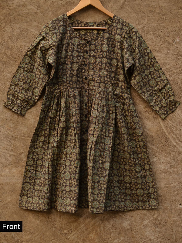 The little big girl ✼ Ajrakh dress ✼ F