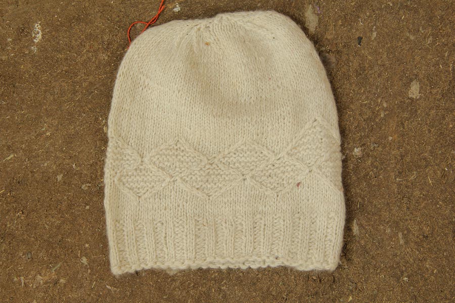 Cashmere Cloud ~ Pashmina Woolen Cap ~ 5