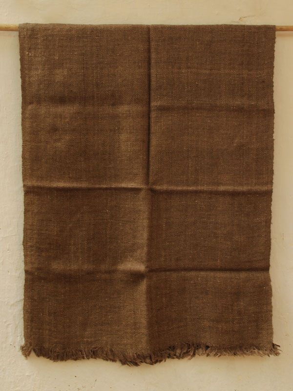 Cashmere Cloud ~ Yak Wool Shawl-B ( Handspun & Handwoven )