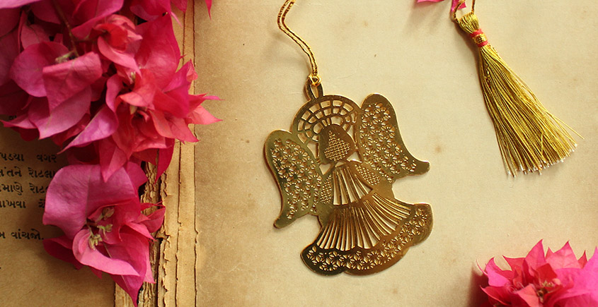 A Golden Tag ❉ Gold Plated Bookmarks ❉ 2