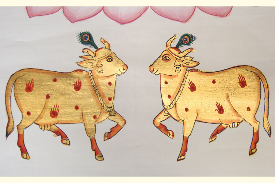 Pichwai Painting ~ Shyam ~ { 3X4 Feet }