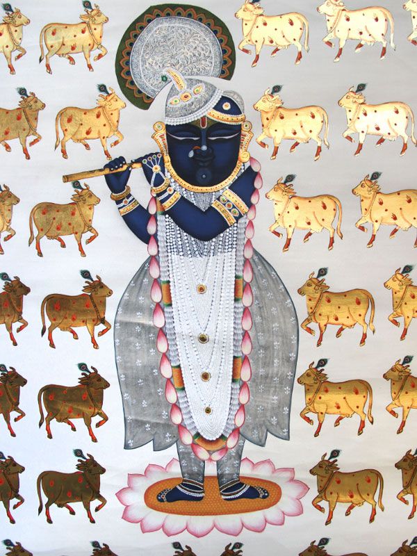 Pichwai Painting ~ Shyam ~ { 3X4 Feet }