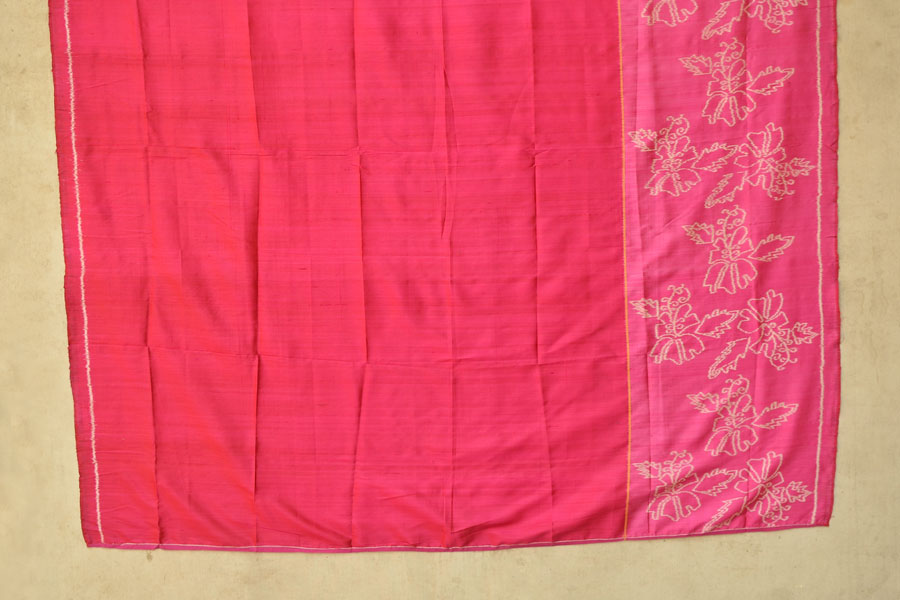 Dakshyayani ✲ Handwoven Ikat Silk Scarf ✲ 12