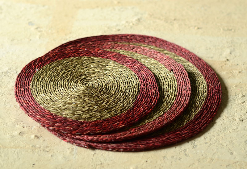 Grass Mat ~ 11 (set of three)