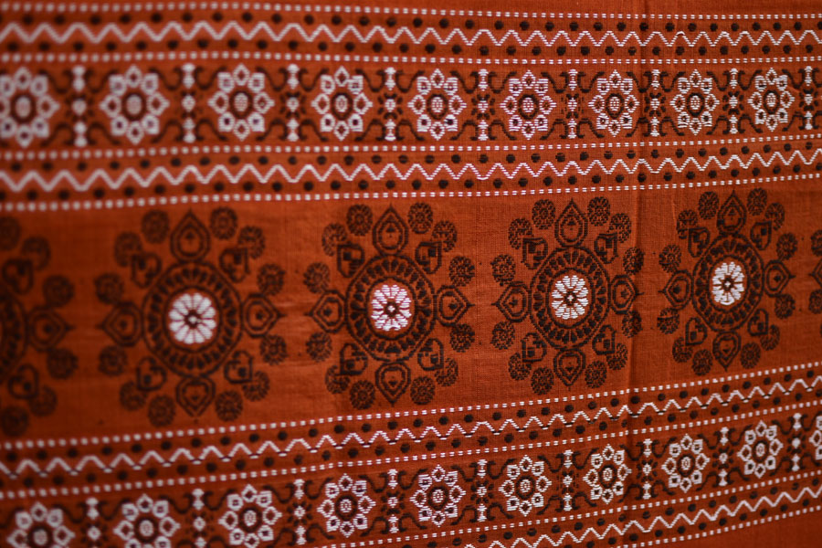 Meghasini ❈ Sambalpuri IKAT ❈ Dress material { 9 }