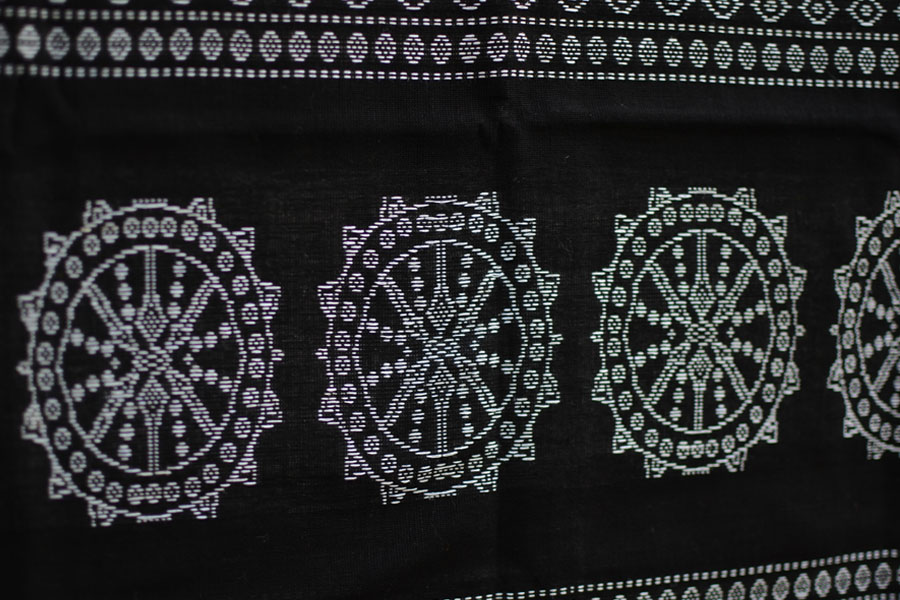 Meghasini ❈ Sambalpuri IKAT ❈ Dress material { 9 }