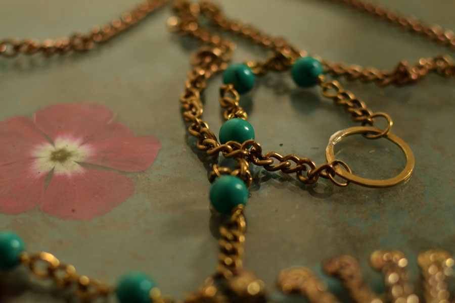 प्रभा ✺ Brass Necklace { 9 }