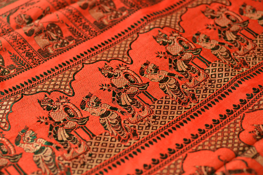 Gandharva ☙ Baluchari Silk Saree ☙ 4