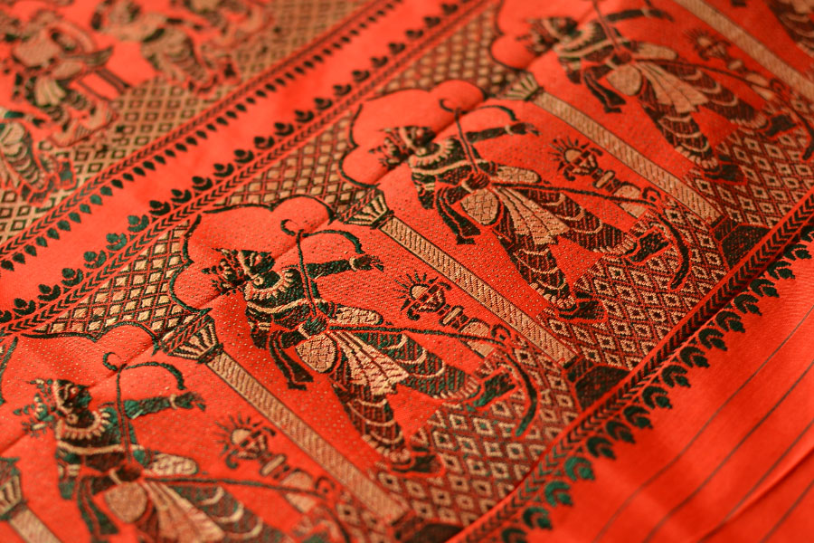 Gandharva ☙ Baluchari Silk Saree ☙ 4