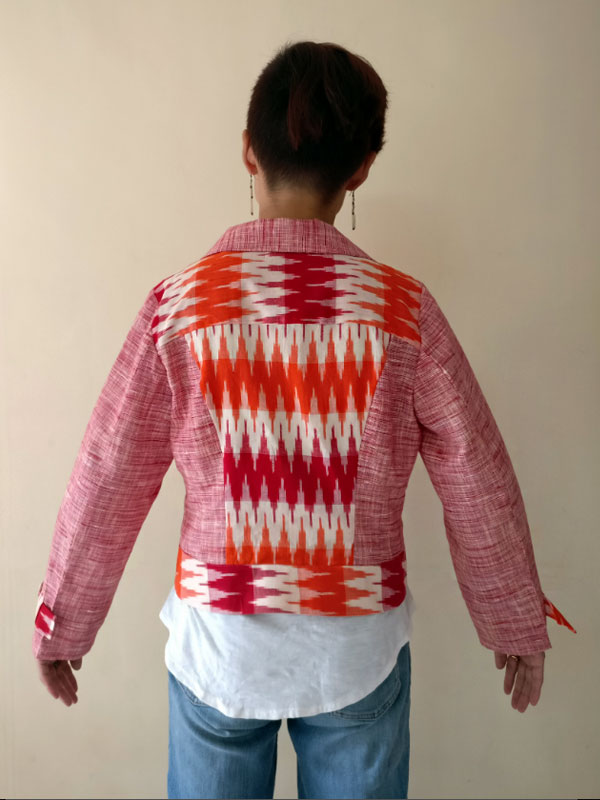 Expressway ❆ Biker Jacket - Handloom & Ikat ~ 1