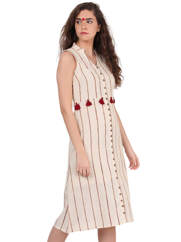 खेस ✥ Khesh dress with tassels ✥ e