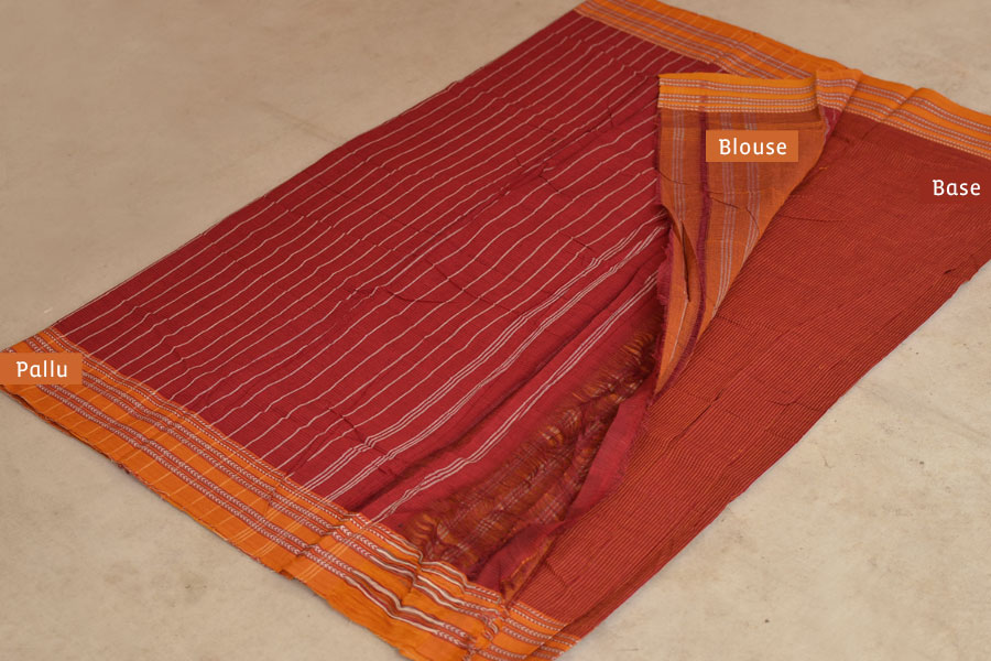 भोर ⚘ Gomi Teni Cotton Sarees ⚘ A