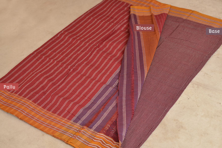 भोर ⚘ Gomi Teni Cotton Sarees ⚘ K