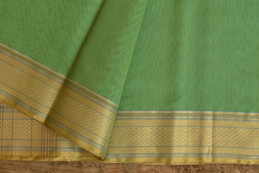 light green maheshwari silk saree