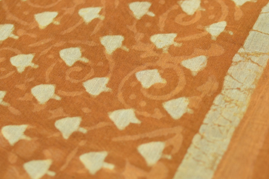 Chandni ✲ Handwoven Chanderi . Batik Saree ✲ 20