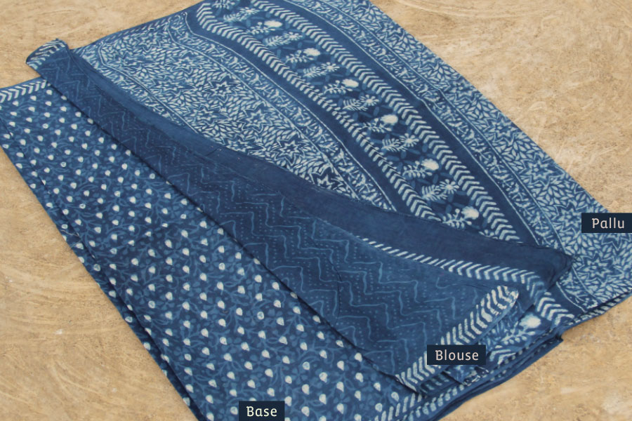 Revati  ❈ Indigo Saree ❈ 23