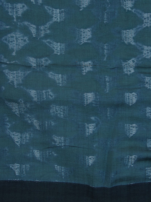 राधा | Radha ✥ Shibori Handwoven Saree ✥ 5