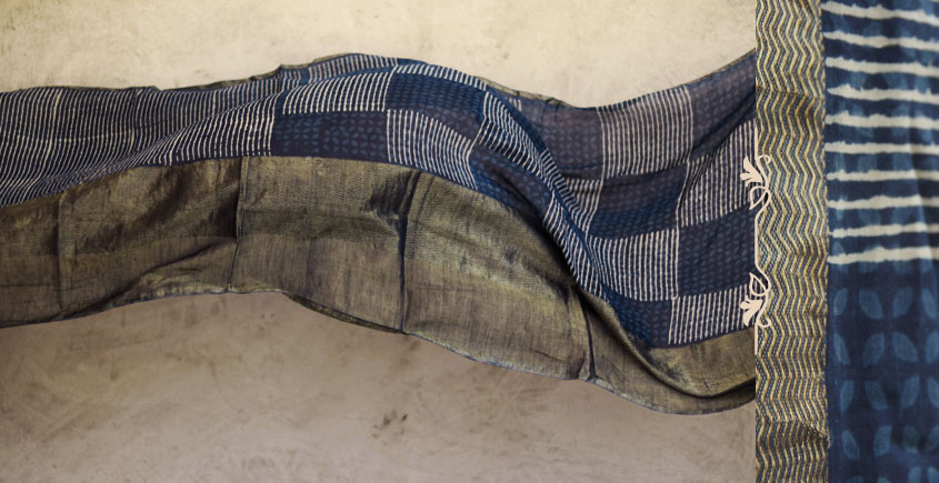 Lehza .लहजा ✫ Chanderi Dabu ✫ Dupatta . 4
