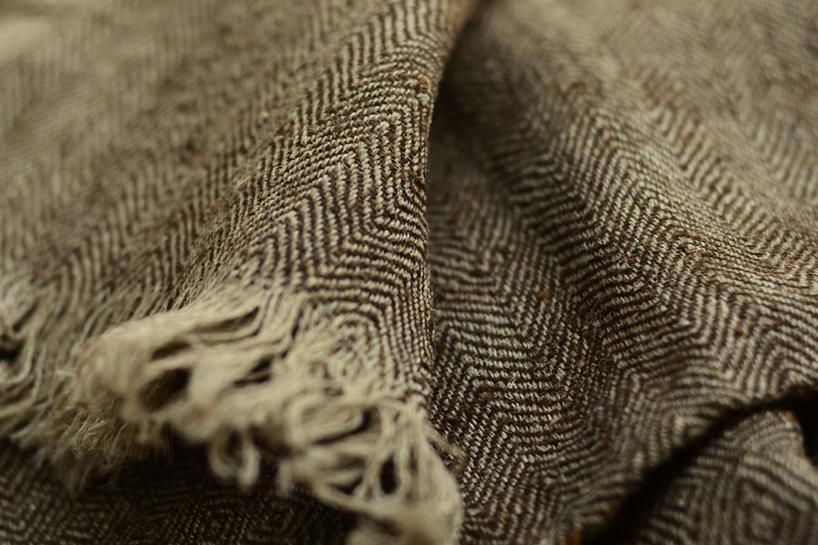 Cashmere Cloud ~ Yak wool Shawl ( Handwoven)