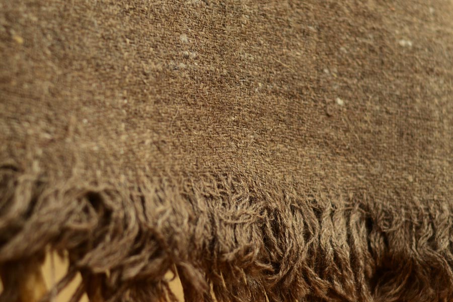 Cashmere Cloud ~ Yak Wool Shawl-B ( Handspun & Handwoven )