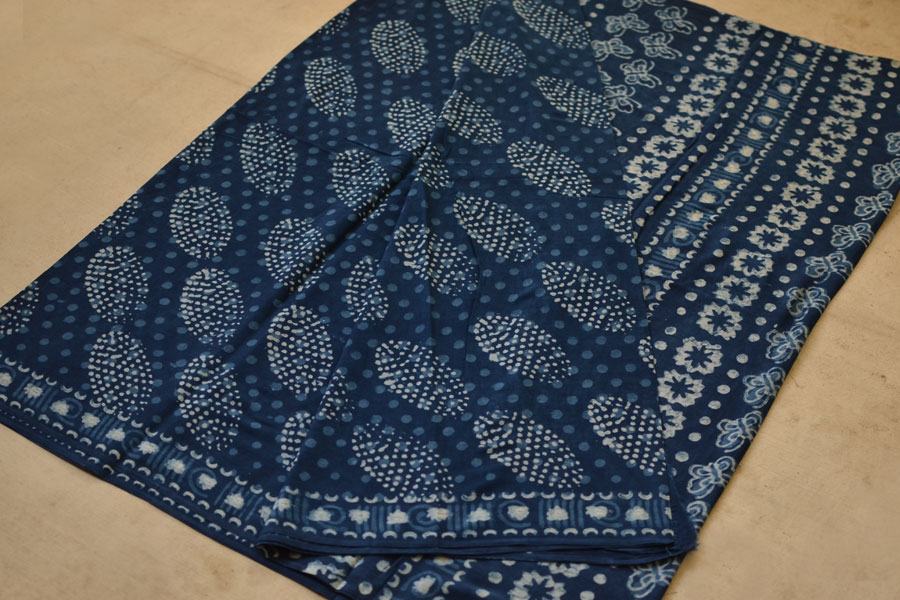 Summer Love ✽ Dabu Cotton Saree ✽ 20