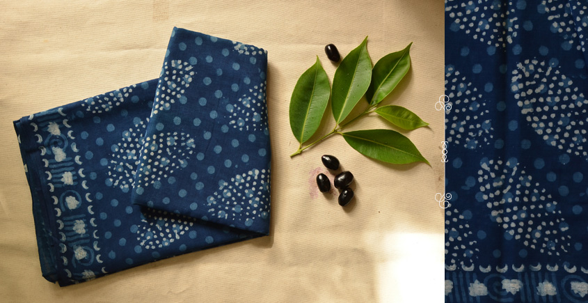 Summer Love ✽ Dabu Cotton Saree ✽ 20