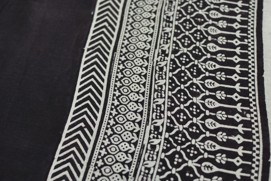 Samāyukta ✻ Jawariya . Block Printed . Cotton Saree ✻ 12