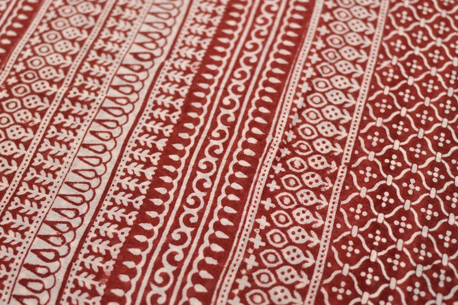 Samāyukta ✻ Jawariya . Block Printed . Cotton Saree ✻ 7