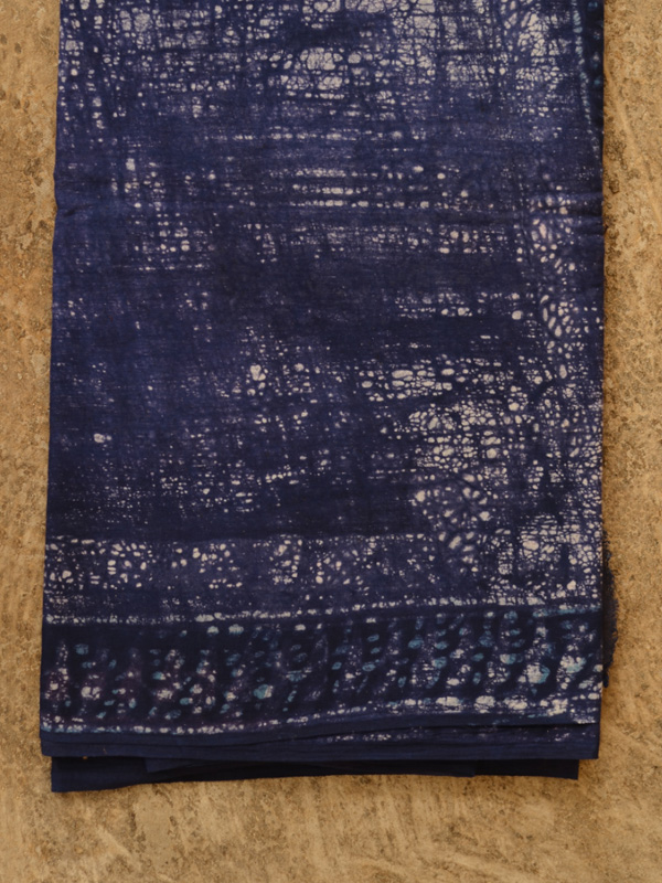Jawariya . Block Printed . Cotton Saree ~ 22