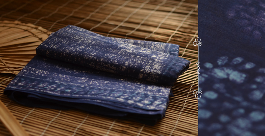 Jawariya . Block Printed . Cotton Saree ~ 22