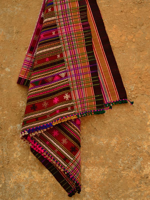 Dhabro ~ Full Bharat Shawl { woolen }- V