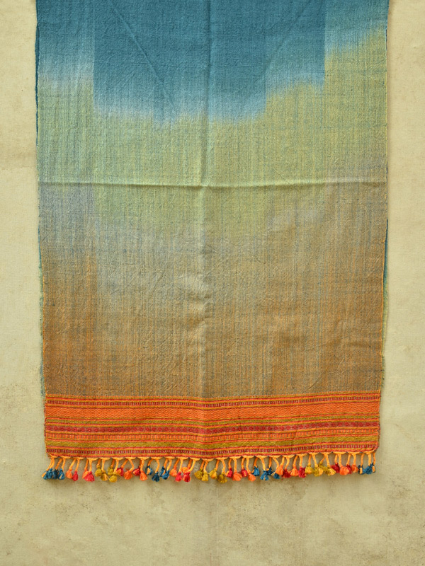 Skyfall ❆ Handwoven Woolen Stole ❆ 1