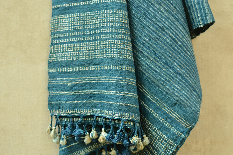 Skyfall ❆ Handwoven Woolen Stole ❆ 3