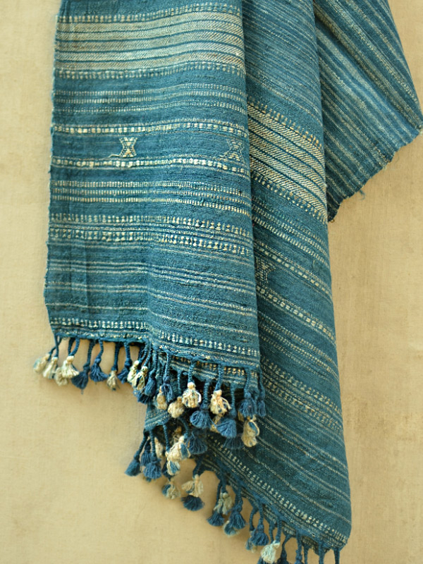 Skyfall ❆ Handwoven Woolen Stole ❆ 6