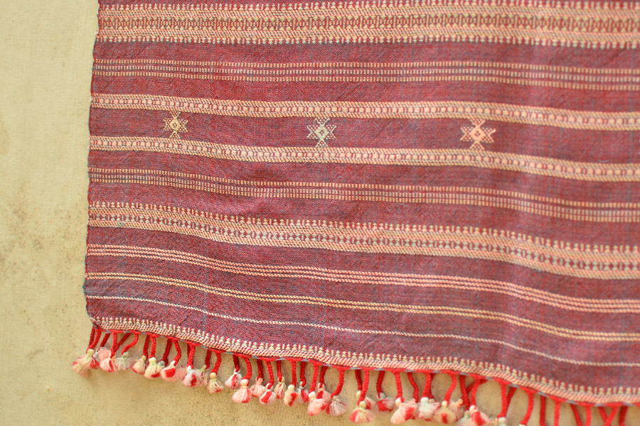 Skyfall ❆ Handwoven Woolen Stole ❆ 12