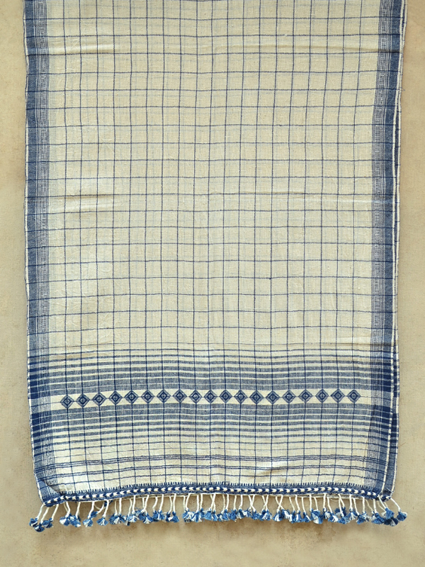 ओदन | Odan ✥ Handwoven ✥ Kala Cotton Stole ✥ 9