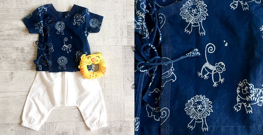 Block Printed . Organic Cotton . Kids Garment ★ 11