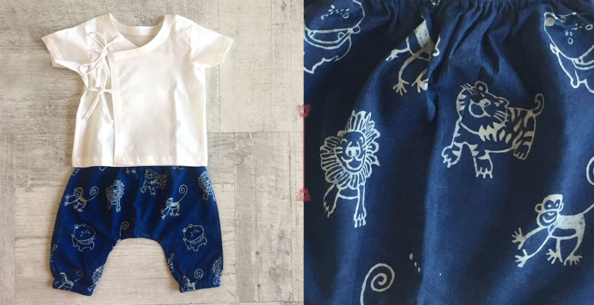 Block Printed . Organic Cotton . Kids Garment ★ 8