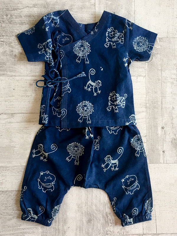 Block Printed . Organic Cotton . Kids Garment ★ 9