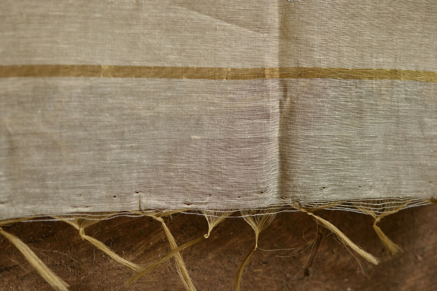 सूरजमुखी ✺ Handwoven Silk Dupatta { 21 }