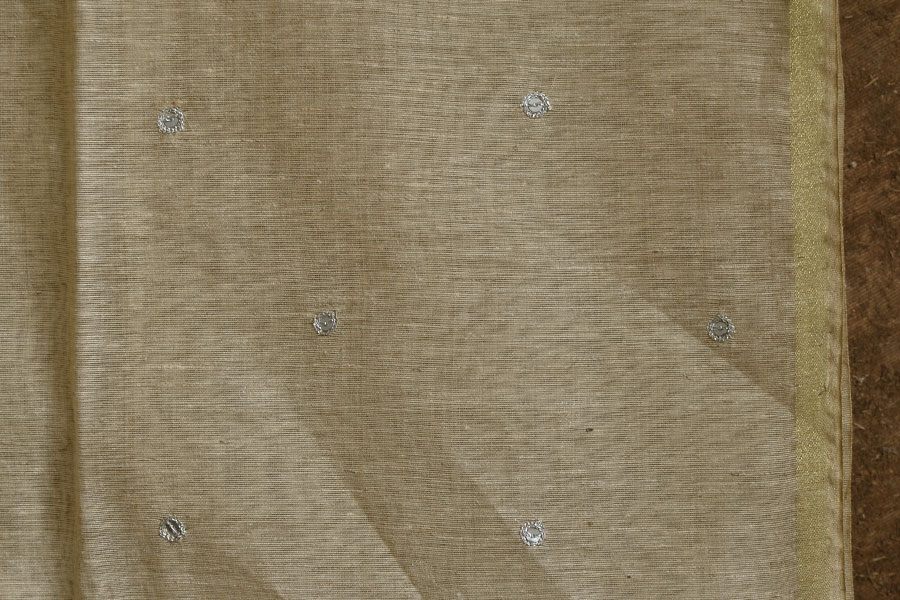 सूरजमुखी ✺ Handwoven Silk Dupatta { 21 }