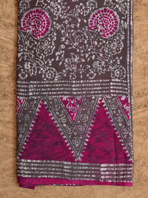 Kasariyo ♫   Batic Cotton Saree ✤ 10