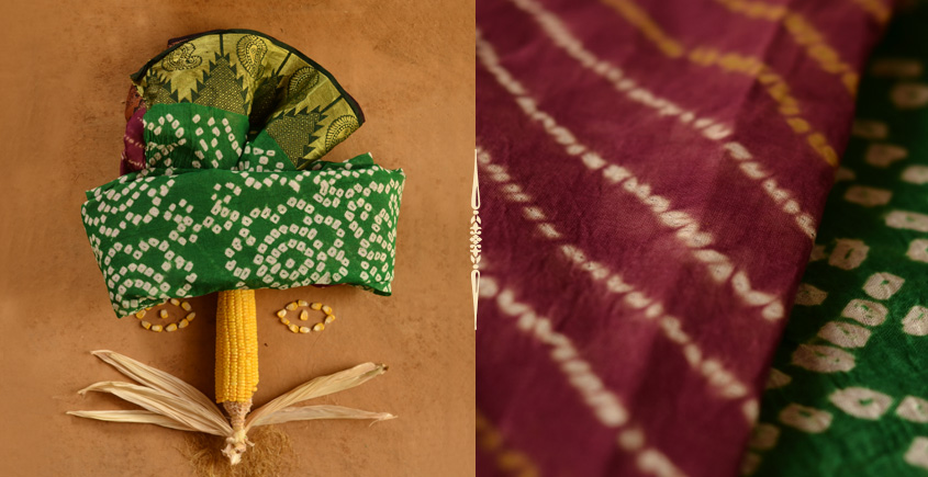 The Colors of Joy: Symbolism in Rajasthani Leheriya Sarees :  u/theindianethnicco