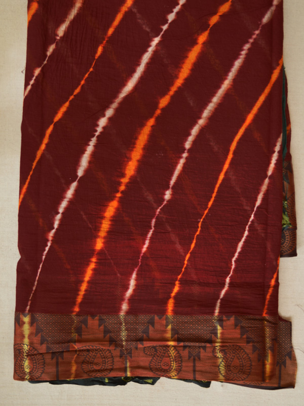 मकई ❀ Leheriya ❀ Cotton Sarees ~ 18