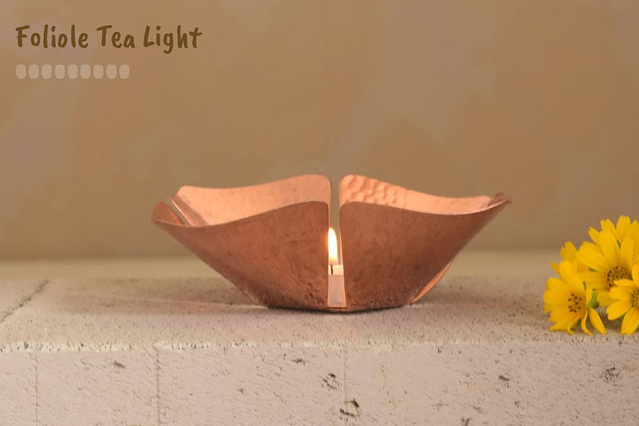 ताम्र ✤ Foliole Tea Light