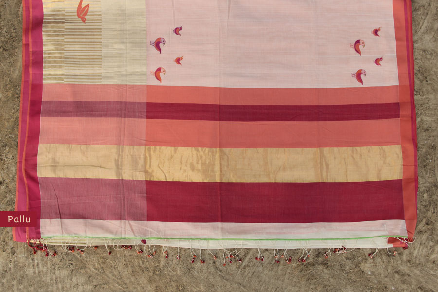 Brinda ❂ Organic Cotton Saree  ❂  2