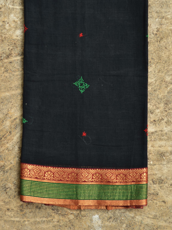 Manjari  ⚵  Kasuti  ⚵  Cotton Saree . 10