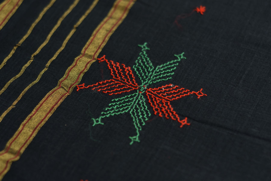 Manjari  ⚵  Kasuti  ⚵  Cotton Saree . 10